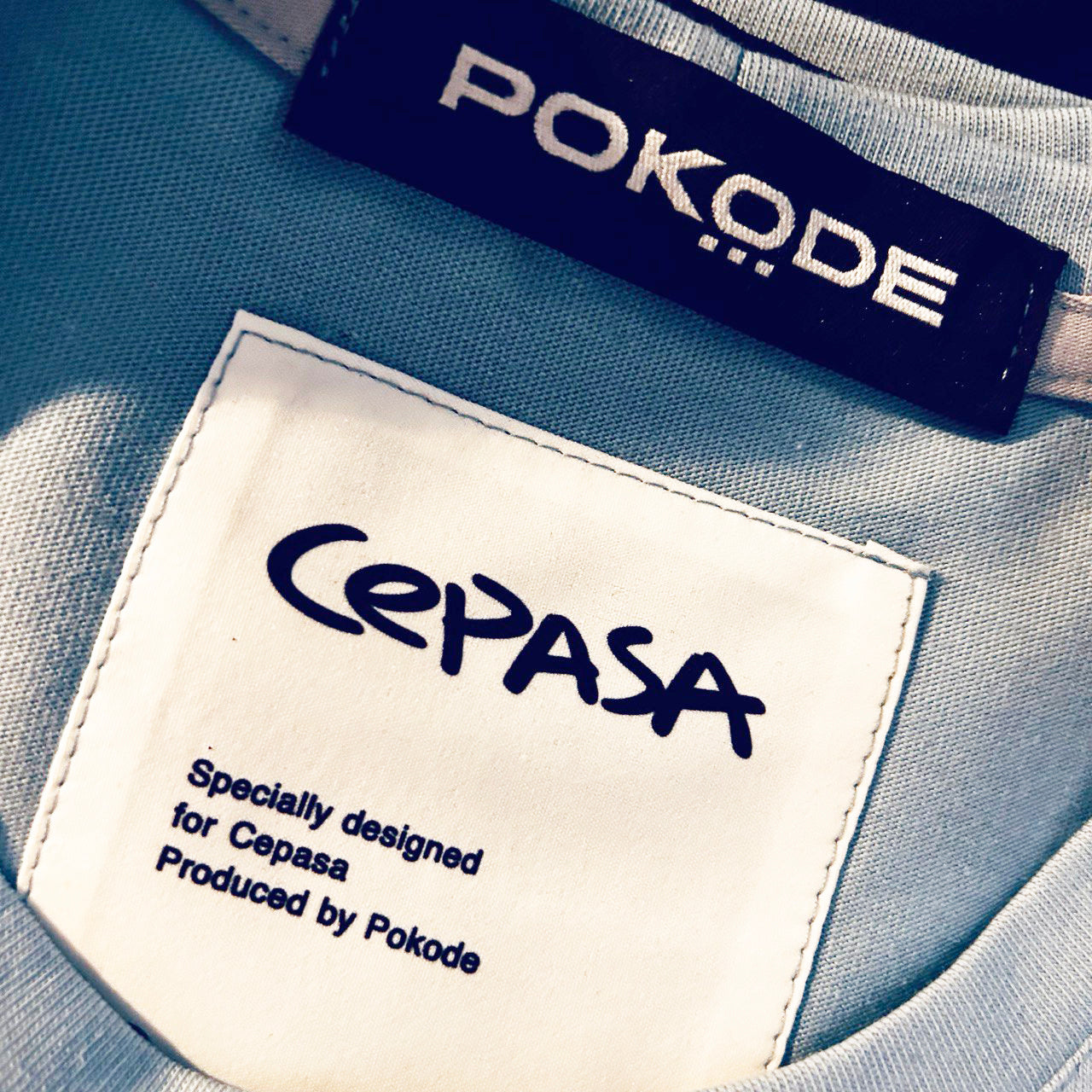 Cepasa x Pokode: Серце (Limited T-Shirt) [sky blue]